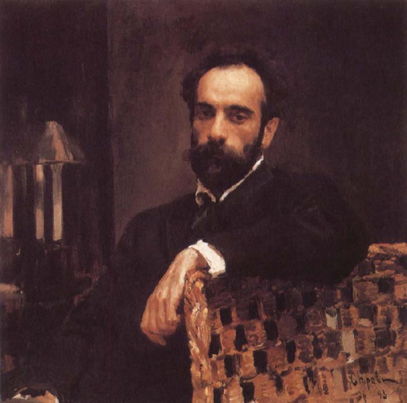 Valentin Serov Portrait of the Artist Isaac Levitan Sweden oil painting art